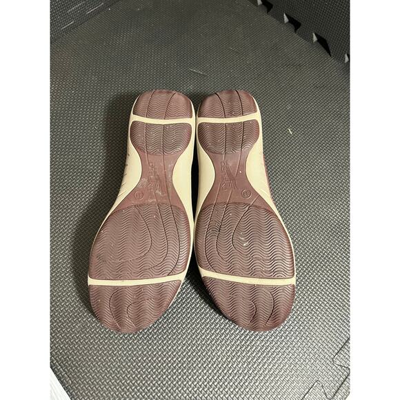 Dansko Hilde Shoes Womens EU 38‎ US 7.5-8 Burgundy Suede Slip On Elastic Strappy - Picture 5 of 8